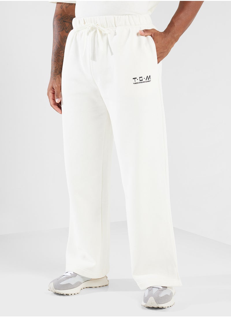 The Giving Movement - Wide Leg Sweatpants - Image 1