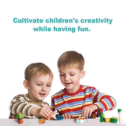 Tomorotec Super Valuable 32 Colors Small Block Polymer Clay Set Oven Bake Clay, Tomorotec Non-Toxic Molding DIY Baking for Kids, Artists (Softer) - Image 3