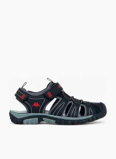 Kappa Boys' Panelled Sandals with Hook and Loop Closure