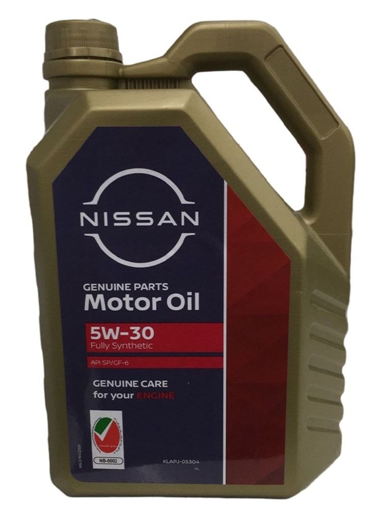 Nissan - NISSASN GENUINE FULLY SYNTHETIC MOTOR OIL 5W-30 4L (KLAPJ-05304) - Image 1