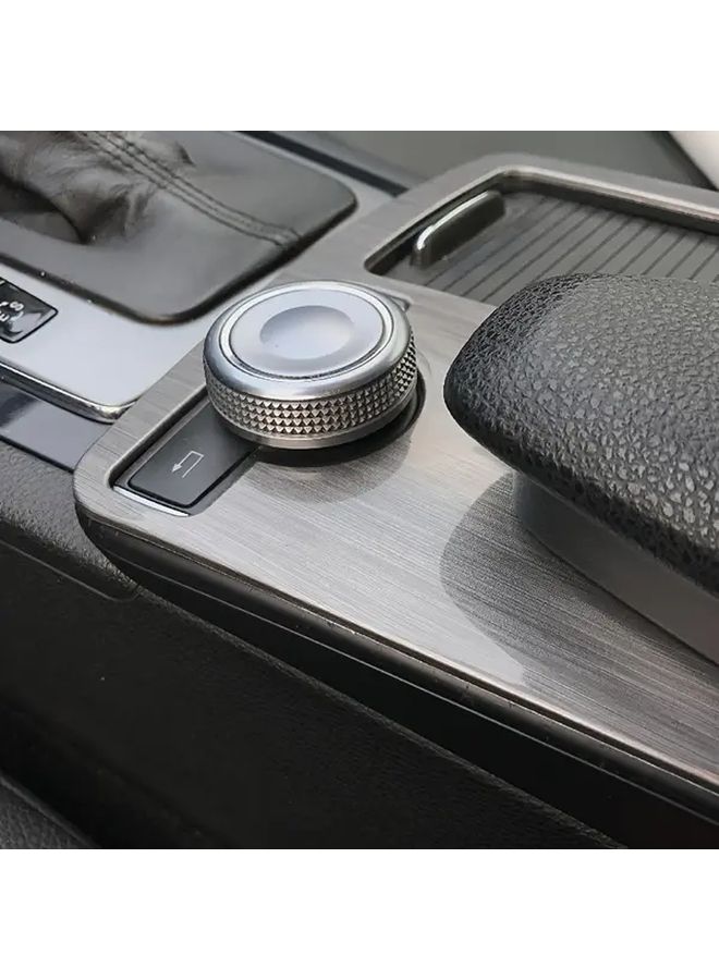 Gloss Black LHD Car Center Console Armrest Cup Holder Trim Cover For 2007 2013 - Image 4
