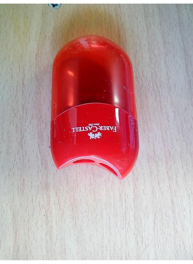 FABER-CASTELL - Double Hole Sharpener With Barrel Basic Class - Image 1