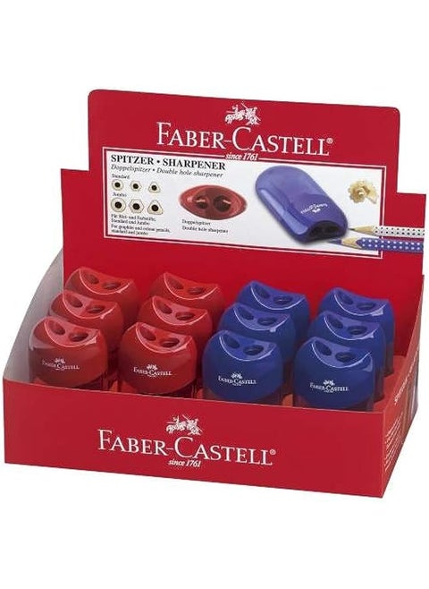 Double Hole Sharpener With Barrel Basic Class