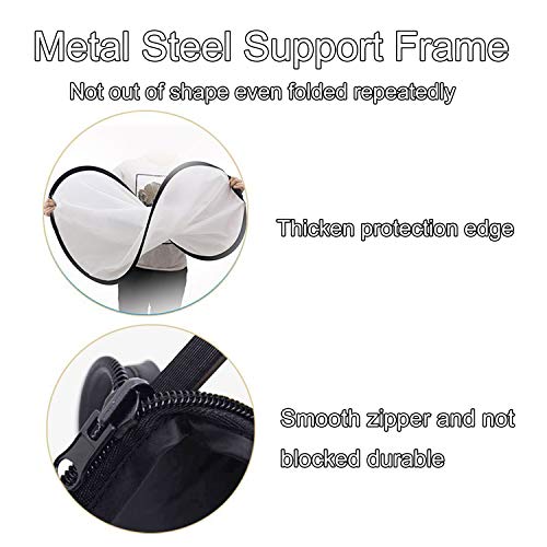 Konseen Collapsible Photography Reflector 24x35inch (60x90cm) 5-in-1 Multi Light Diffuser Panel Studio Photo Portable Light Reflectors for Product Photography Accessories Props with Carrying Bag - Image 4