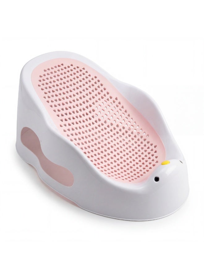 NIVORRA Baby Bathing Device - Ergonomic Anti-Slip Infant Bath Seat & Support, Non-Toxic, Easy to Clean Lying Bathtub - Image 1