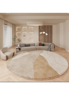 Round Large Area Fluffy Rug Carpet 200X200 CM (Cotton Based Cashmere) - pzsku/Z667B3D397FFE2BC80C7FZ/45/_/1718711579/9ccce581-8624-4e8c-adbb-35f49566a669