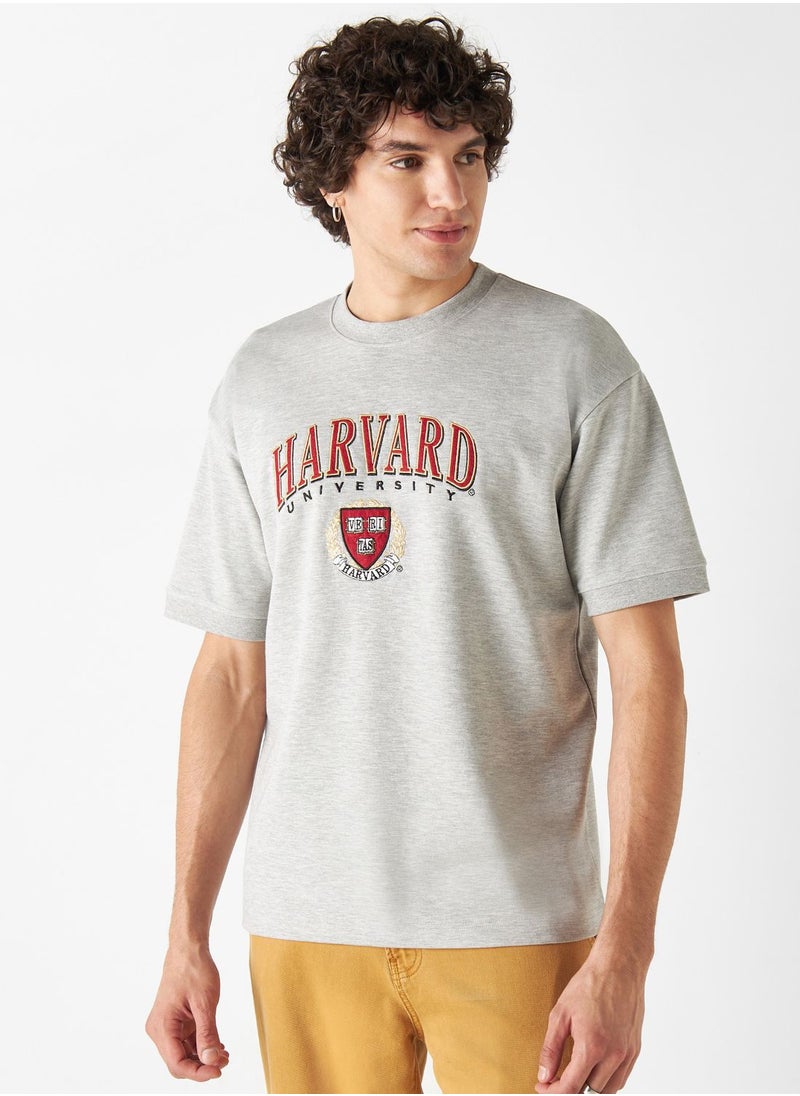 SP Characters Harvard University Print T-Shirt  - Image 1
