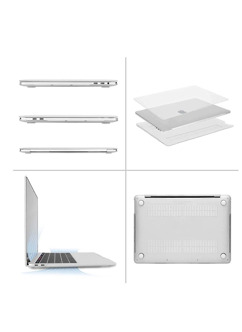 Generic 1Pack Rubberized Hard Case Compatible with 13.6 inch MacBook Air 2024 M3 Chip A3113 and 2022 M2 Chip A2681, Laptop Protective Hard Shell Case ,Frosted Clear  - Image 3