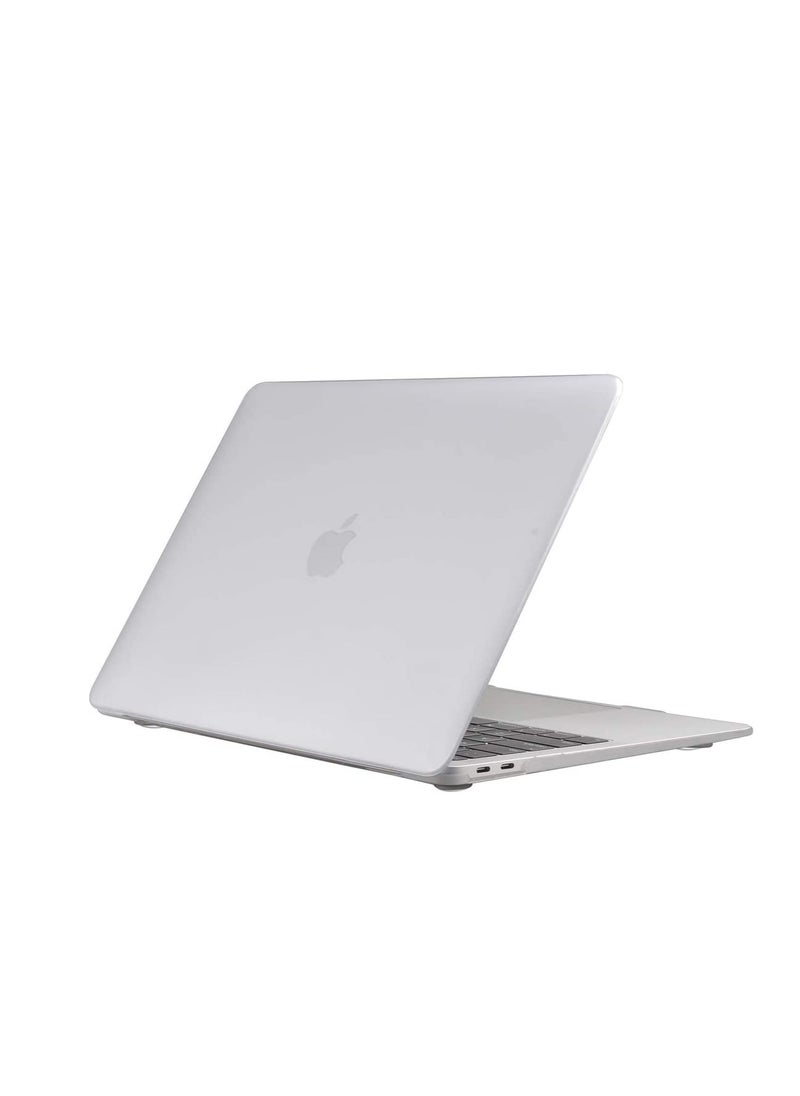 Generic 1Pack Rubberized Hard Case Compatible with 13.6 inch MacBook Air 2024 M3 Chip A3113 and 2022 M2 Chip A2681, Laptop Protective Hard Shell Case ,Frosted Clear  - Image 1