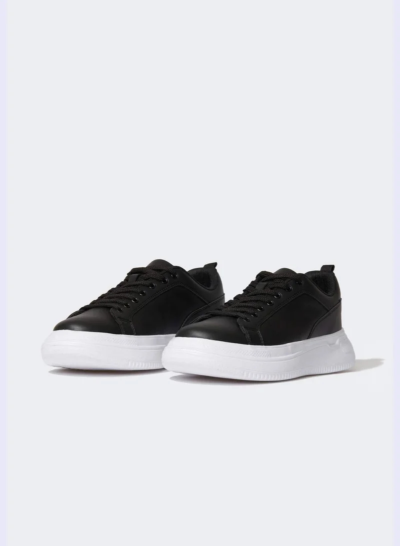 DeFacto Basic Lace Up Trainers