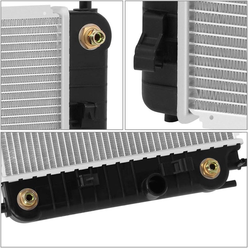 PM Performotor DPI-2520 OE Factory Style Aluminum Core Radiator Compatible with 02-05 Pontiac Grand Am/Chevy Malibu AT - Image 4
