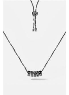 APM Monaco Smile Morse Code Adjustable Necklace