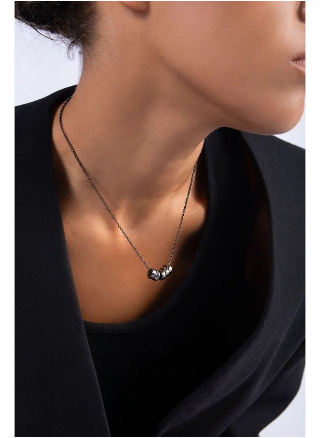 APM Monaco - APM Monaco Smile Morse Code Adjustable Necklace - Image 1