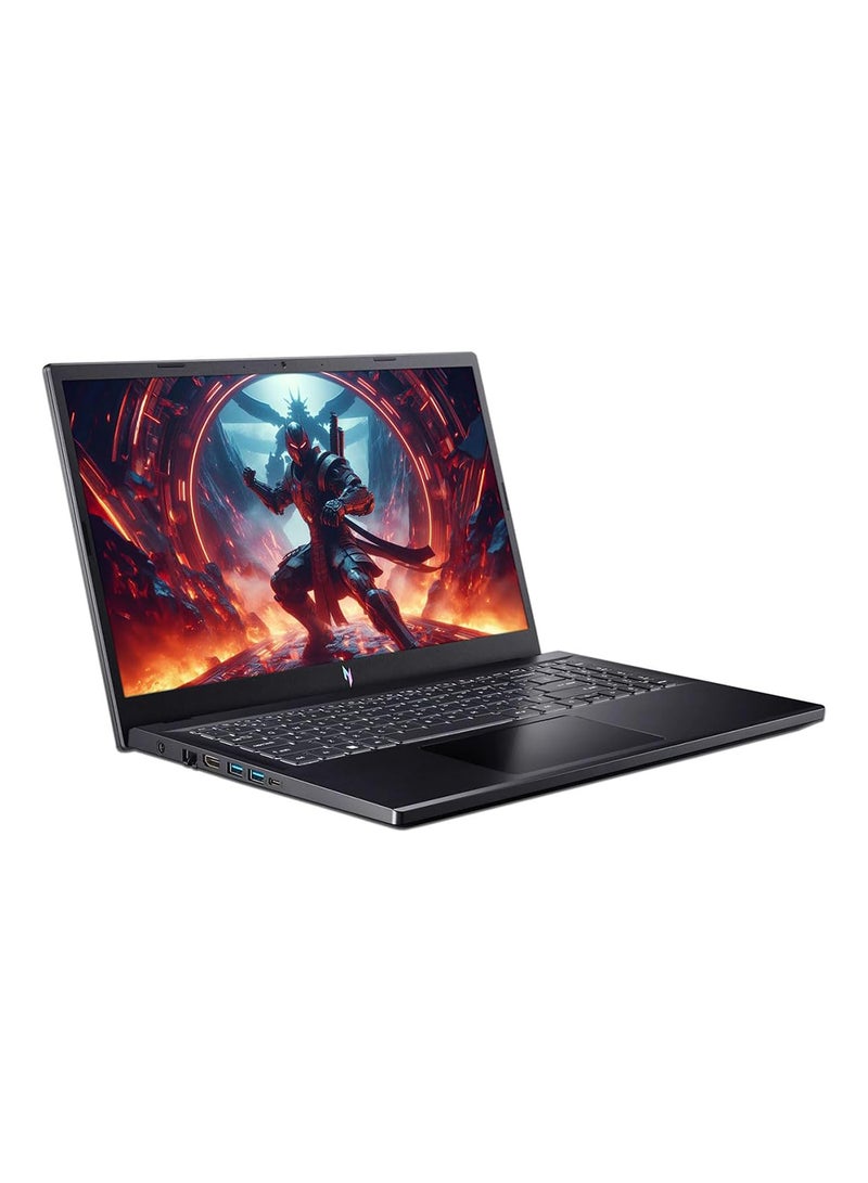 أيسر لابتوب الألعاب نيترو V 15 مع شاشة 15.6 بوصة، معالج كور i9-13900H/ذاكرة RAM 16GB/قرص SSD 512GB/بطاقة رسومات NVIDIA GeForce RTX 4060 بسعة 8GB/ويندوز 11 هوم باللون الأسود الأوبسيديان - Image 2