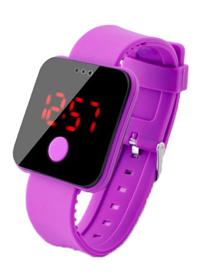 إسكدنيا ساعة يد رقمية إلكترونية مربعة الشكل طراز 2390 men - Image 1