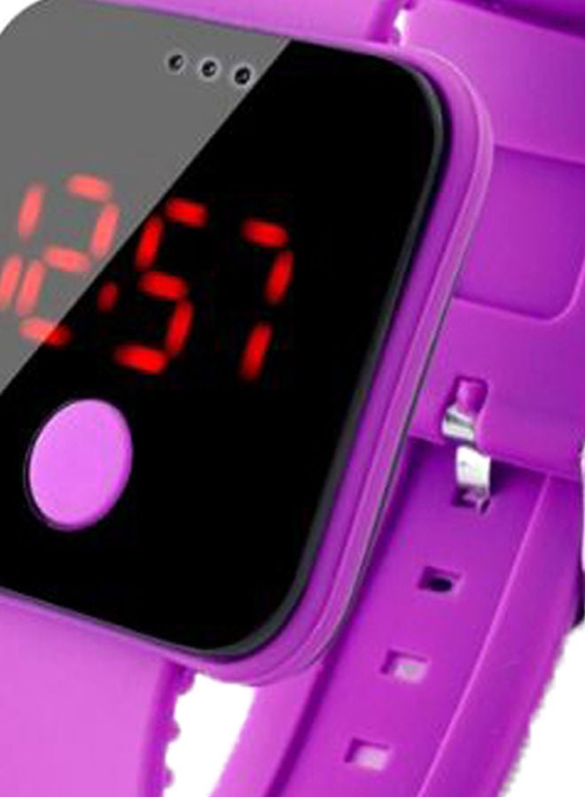 إسكدنيا ساعة يد رقمية إلكترونية مربعة الشكل طراز 2390 men - Image 2