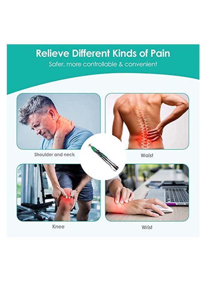 Electronic Acupuncture Pain Relief Massager With 3 Heads - Image 3