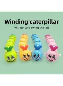 Wind-Up Spring Toy For Babies And Toddlers Small Animal Jumper Educational Children Plaything Plastic Multi-Sized Interactive-Color:Coil Swing Worm 1 Random Color