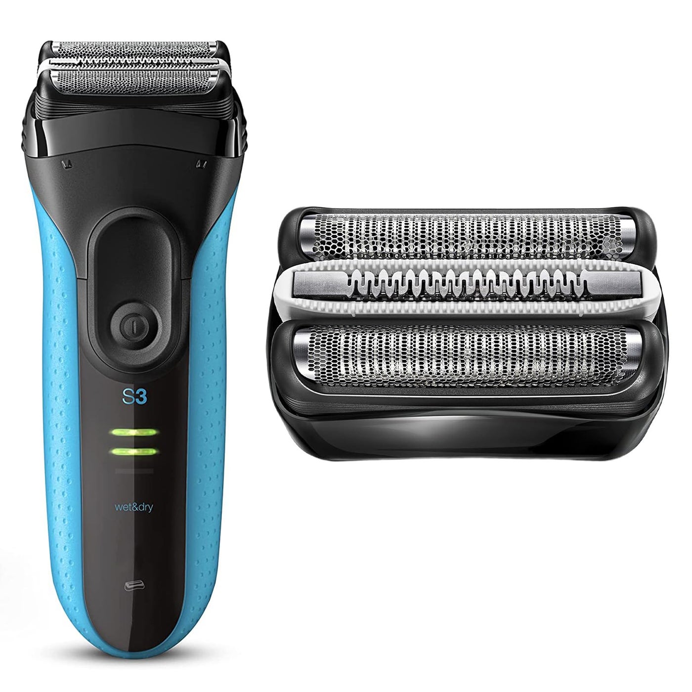 32B Series 3 Replacement Head for Braun ProSkin Electric Shaver Compatible with Braun Foil Shaver 3000s 3010s 3020s 3030s 3040s 3050cc 3070cc 3080s 3090cc 320 330 340 350cc 1 Pack