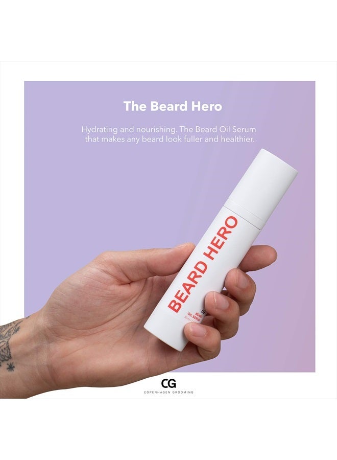 Copenhagen Grooming طقم العناية باللحية للرجال - طقم تصفيف اللحية مع بلسم اللحية، وغسول اللحية وزيت اللحية للرجال - Image 2