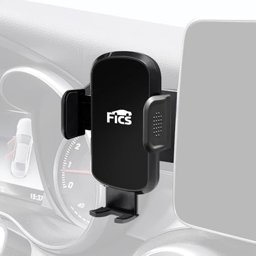 FICS Car Phone Holder for Mercedes-Benz C-Class (W205) & GLC (X253) with 8” Display – Custom-Fit Mount for Seamless Display Integration, Interior Accessories for Navigation Use, Stable Driving View - Image 1