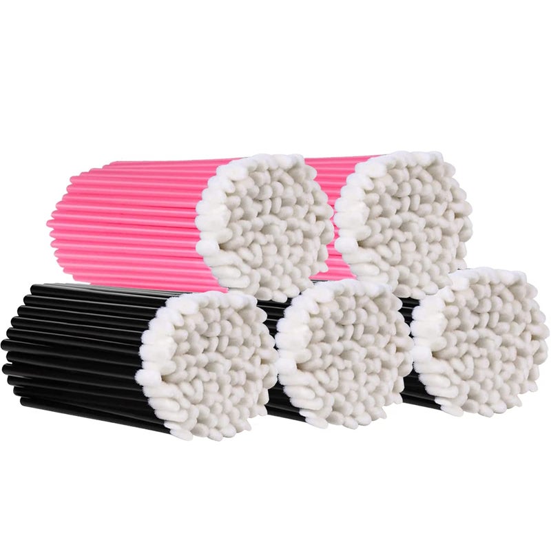 KINGMAS 500 Pack Lip Wands Applicators, Disposable Lip Brushes, Lipstick Gloss Wands Applicator Makeup Tool Kits (500 Pack) - Image 1