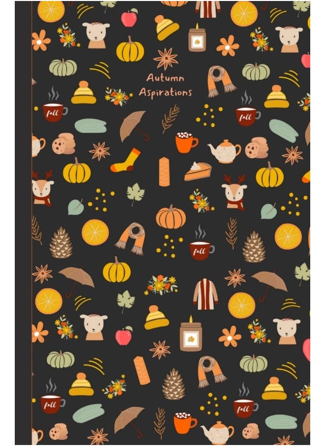 Autumn Aspirations: Fall Thanksgiving Notebook Perfect for Holiday Planning, Journaling, Notes, Travel, Reminders  - Image 1
