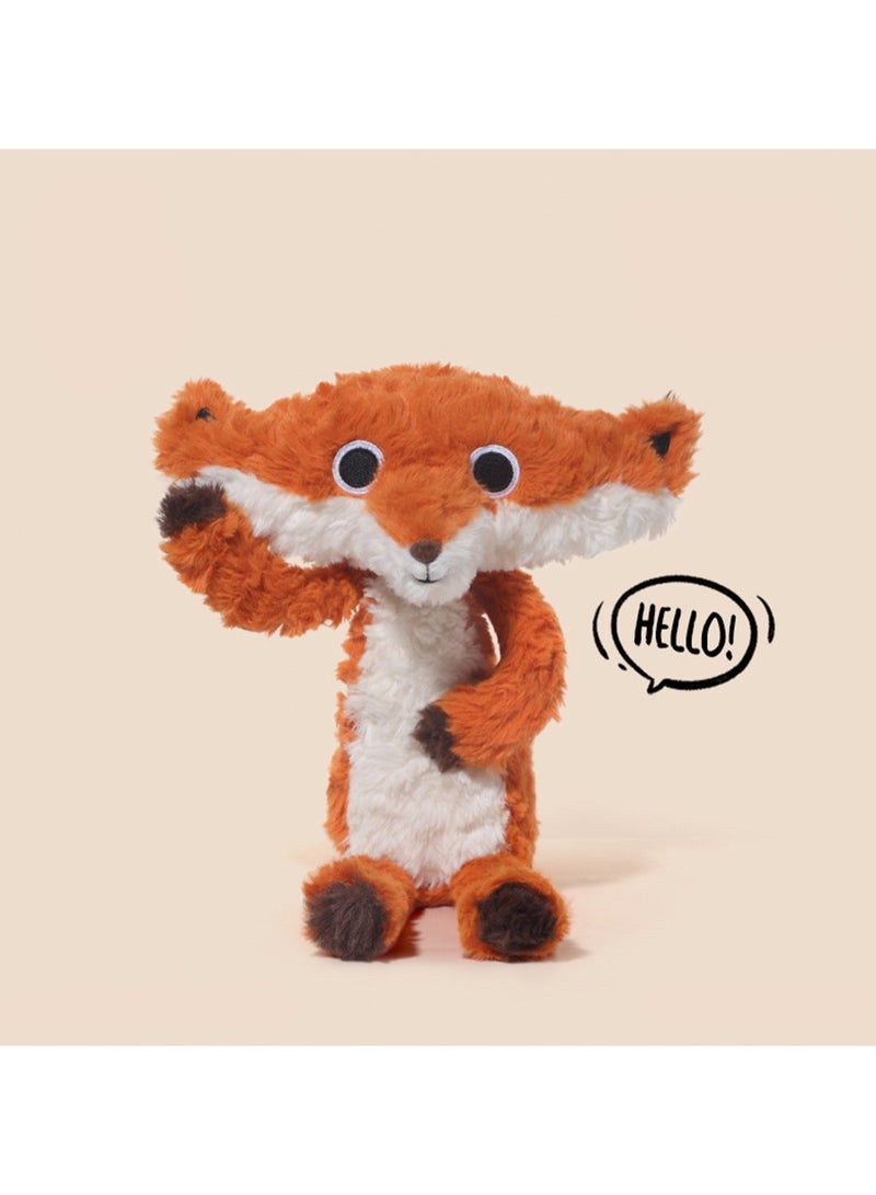 40cm Soft And Comfortable Plush Fox Doll, Deva Fox Good Brother Plush Toy, Suitable For Children'S Gifts - Image 3