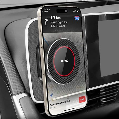 A2C for Hyundai Ioniq 5 Phone Mount, Attaches to Metallic Dashboard for 2024-2026 Sonata/Kona, 2022-2026 Ioniq 5 & Ioniq 9, 2025-2026 Tucson, Compatible with MagSafe - Image 4