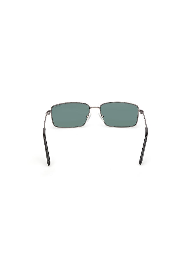 GUESS نظارات شمسية معدنية من غس بحماية UV كاملة GU0027308A56 - Image 4