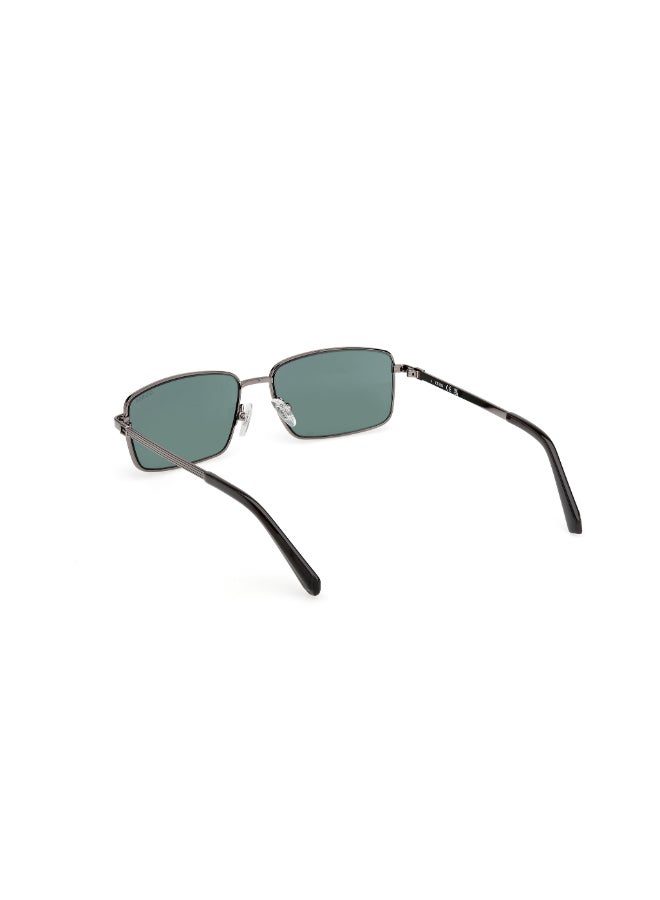GUESS نظارات شمسية معدنية من غس بحماية UV كاملة GU0027308A56 - Image 3