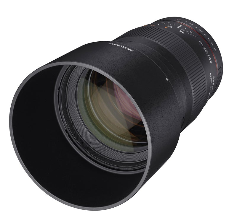 Samyang Samyang SY135M-C 135mm f/2.0 ED UMC Telephoto Lens for Canon EF Digital SLR Cameras, Black - Image 2