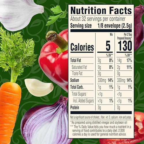 Good Seasons Zesty Italian Dressing & Recipe Seasoning Mix, 4 ct Packets - Image 2