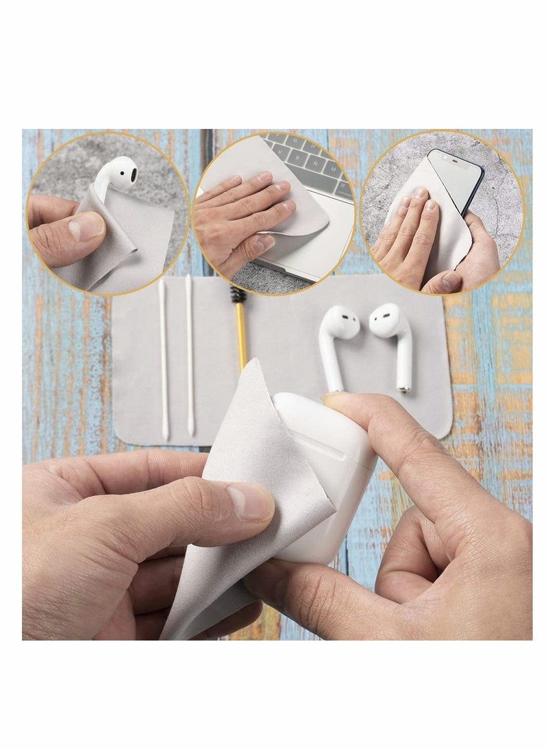 كاست ويف مجموعة تنظيف سماعات Airpods، ملحقات تنظيف سماعات Airpod، مجموعة تنظيف الهاتف لمنفذ سماعات الرأس والهاتف المحمول، لسماعات Airpods/حافظة Airpods/الهاتف الذكي/سماعات الرأس Bluetooth/منفذ الشحن/الكاميرا (146 قطعة) - Image 3