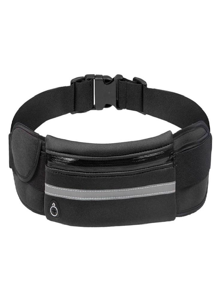 Eckek - Men Women Outdoor Stretch Sports Belt Pockets Mobile Phone Bag - Image 1