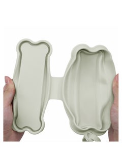SYVVO Syvvo Bone Shaped Pet Portable Feeder - Pink  - Image 3