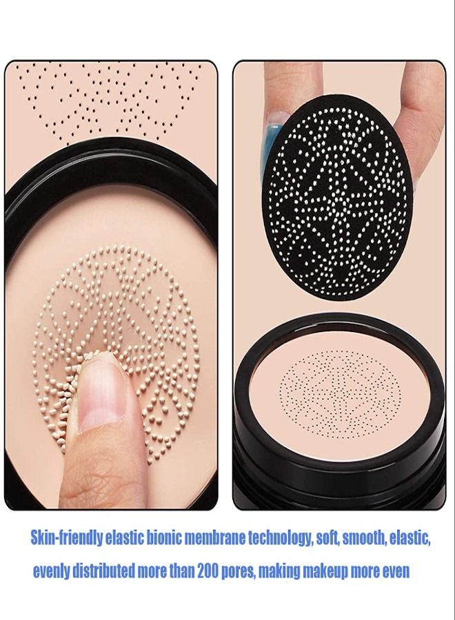 Sunisa Head Air Cushion CC Cream Foundation Long Lasting Coverage of Blemishes Even Skin Tone Suitable for All Skin Types - Image 4