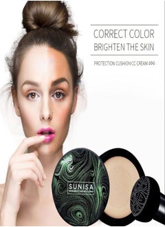 SUNISA Sunisa Head Air Cushion CC Cream Foundation Long Lasting Coverage of Blemishes Even Skin Tone Suitable for All Skin Types  - Image 3