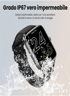Generic Smartwatch for Men and Women, 1.91'' Screen with Sleep Monitor, Heart Rate Tracker, Waterproof, Intelligent Watch with Call and Voice Reply, Message Notifications, Fitness Tracker  - Image 2