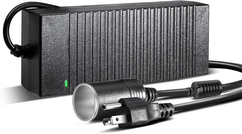 Soletal AC to DC Converter 100V-240V to 12V 10A 120W Power Supply Adapter with Car Cigarette Lighter Socket – Compatible with Car Vacuum Cleaner, Car Refrigerator & More - Image 1