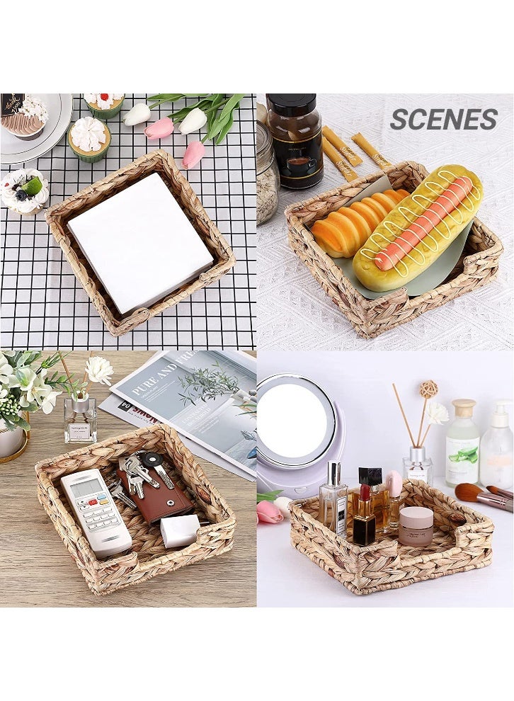 أروى 23 * 23 * 7 سنتيمتر اليدوية المياه صفير البوهيمي تصميم نمط منظم للمطبخ ، غرفة نوم ، غرفة المعيشة ، مكتب عمل ، الضروريات المنزلية - Image 5