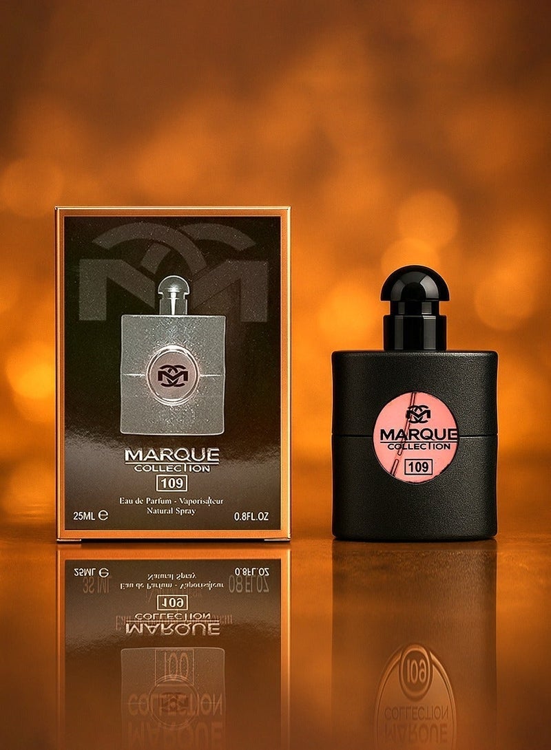 ماركيو كوليكشن عطر فانيليا للنساء - مجموعة مارك رقم 109 | عطر برائحة القهوة يدوم طويلًا للنساء | 25 مل - Image 5