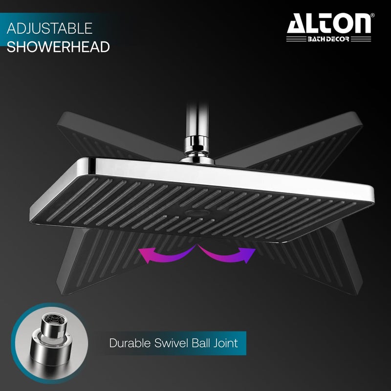 ALTON SHR22200 ABS12INCH Single Flow Overhead Shower Without Arm - Image 4