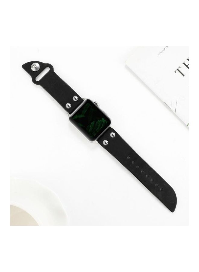 HuHa Knife Replacement Watch Strap Black - Image 2