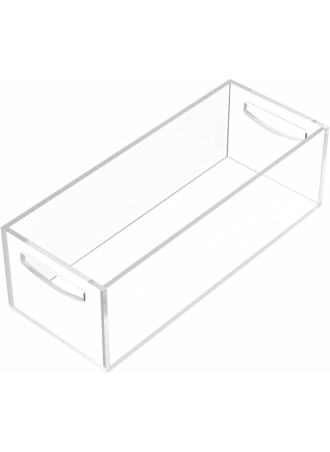 Horoof Home Horoof Home® Clear Acrylic DVD/CD Storage Box, 2-Pack – Durable Media Organizer with Handles, Stackable & Versatile (40.6x15.7x12.7 cm)  - Image 5