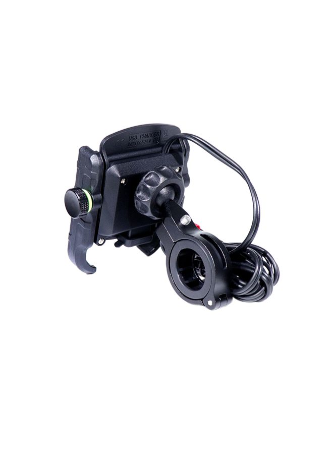Motorcycle Bicycle Phone Holder Black - Image 2