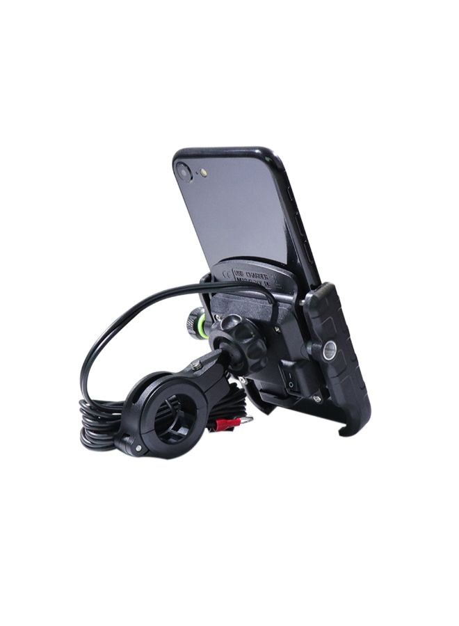 Motorcycle Bicycle Phone Holder Black - Image 4