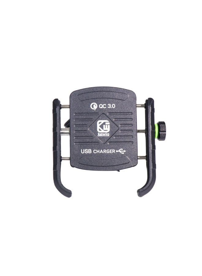 Motorcycle Bicycle Phone Holder Black - Image 5