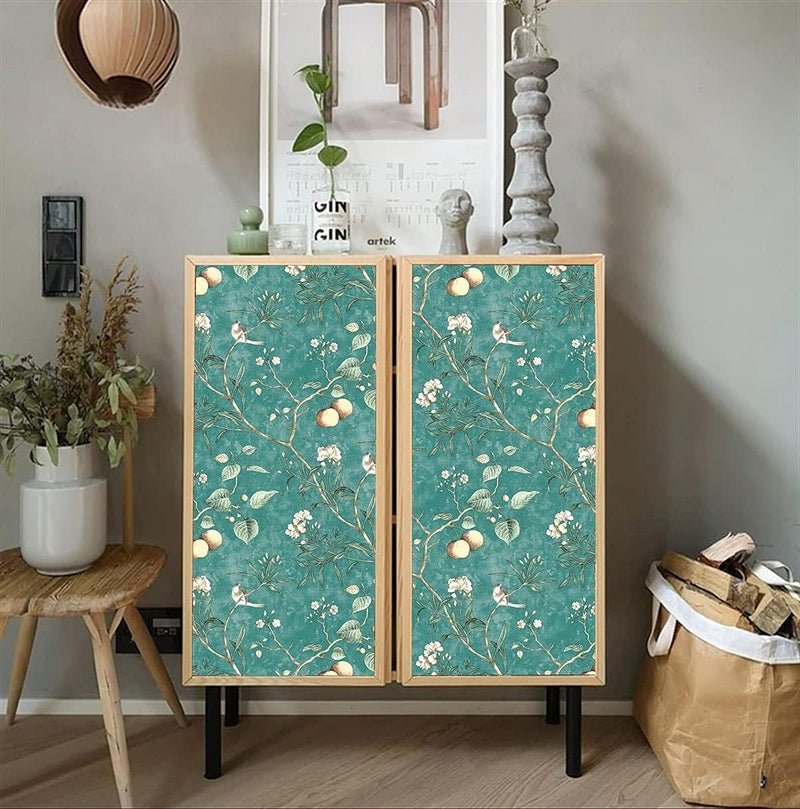 ROSASTELLA Self Adhesive Decorative Peel Stick Waterproof Wallpaper Wall Decor Removable Wall Paper for Living Room Hall Decoration PVC Vinyl DIY Contact Paper 45x304cm - Image 4