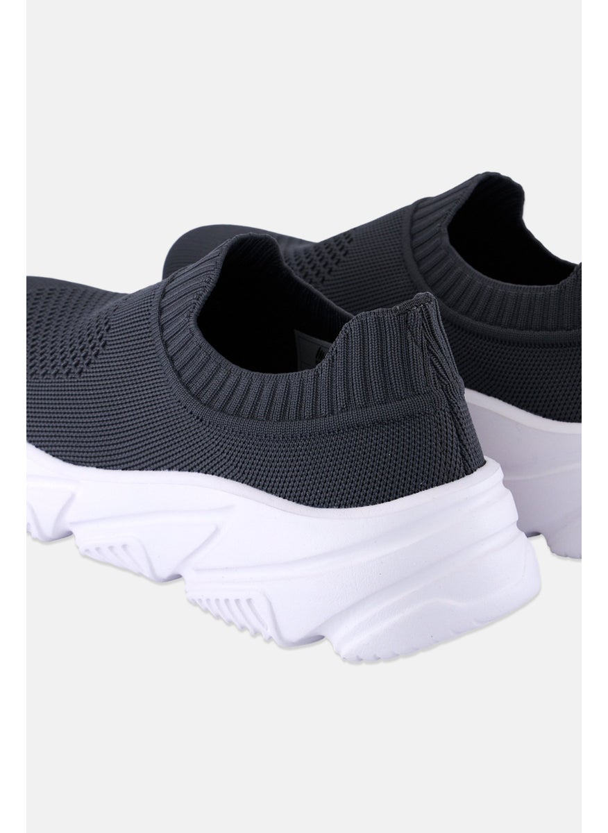 RBX - Men Slip On Running Shoes, Dark Grey - Image 1